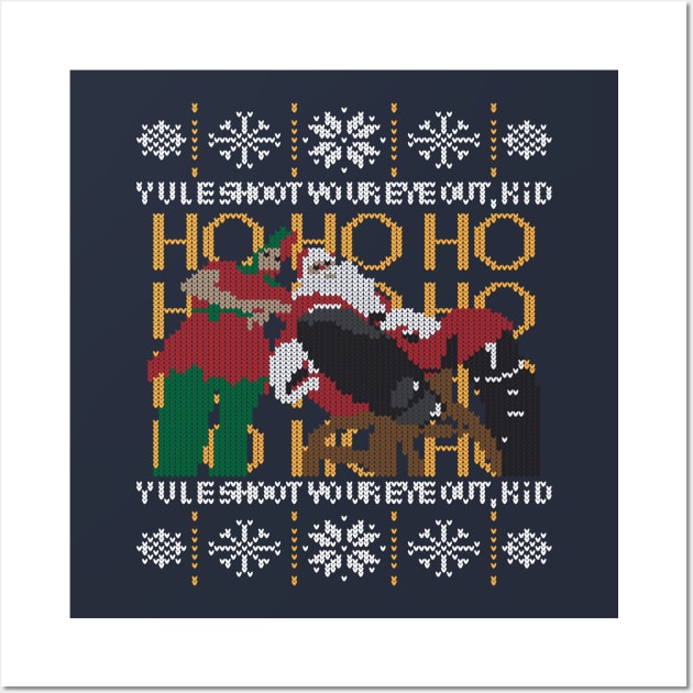 A Christmas Story - Ho Ho Ho Wall Art by deancoledesign